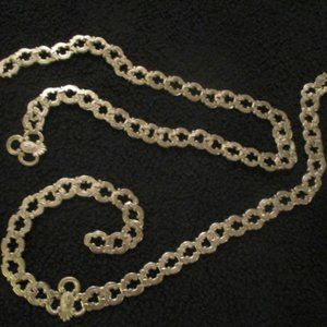 Vintage Dresden style paper ornated Christmas garland string 72" x 1" rare